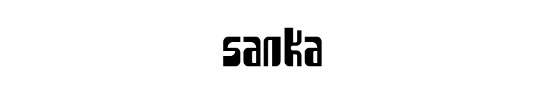 Sanka font preview