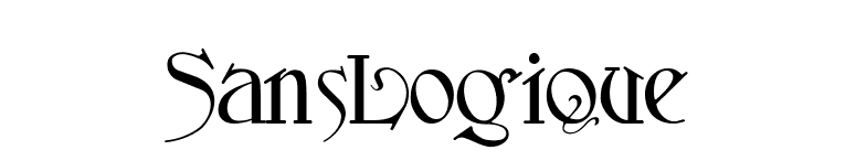 SansLogique font preview