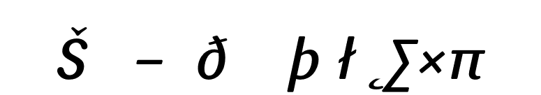 Sari-MediumItalicExp font preview