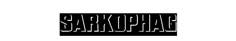 Sarkophag font preview