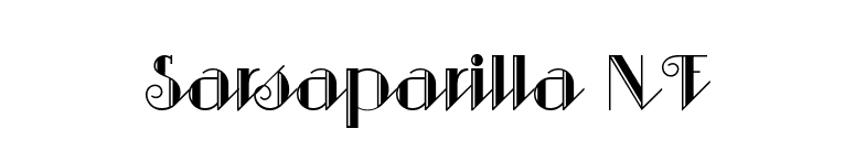 Sarsaparilla NF font preview