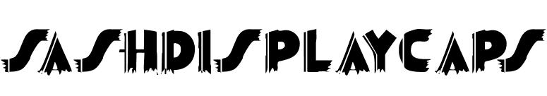 SashDisplayCaps font preview