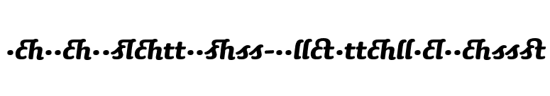 SaunaLigatures-BoldItalicSwash font preview