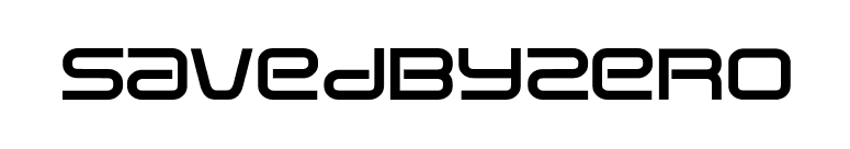 SavedByZero font preview