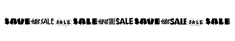 SavesAndSales font preview