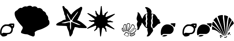 SC By The Sea font preview