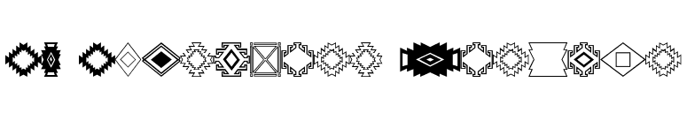 SC Southwest Designs font preview