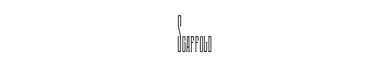 Scaffold font preview