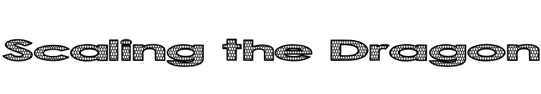 Scaling the Dragon font preview