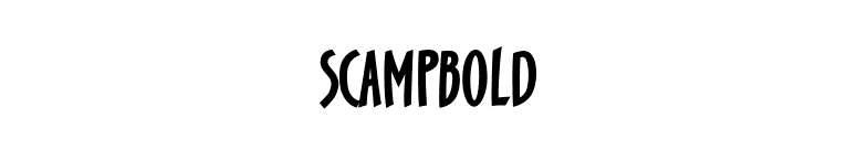 ScampBold font preview
