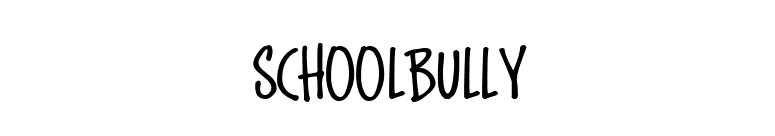 Schoolbully font preview