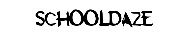 Schooldaze font preview