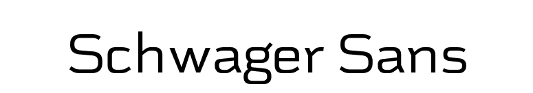 Schwager Sans font preview