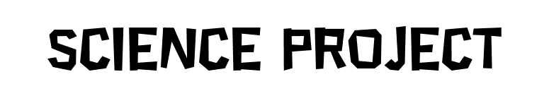 Science Project font preview