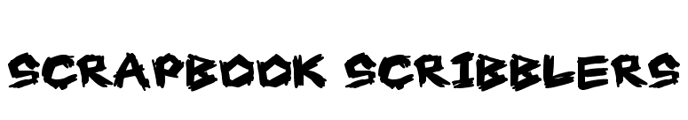 Scrapbook Scribblers
 font preview