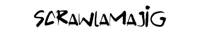 Scrawlamajig
 font preview