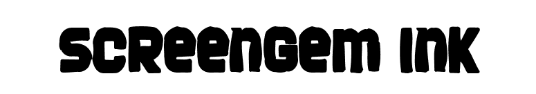 Screengem Ink font preview