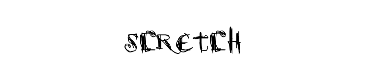 scretch font preview