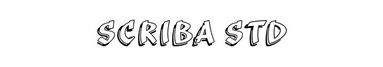 Scriba Std font preview