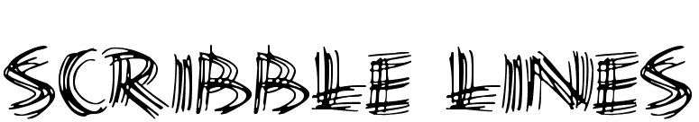 Scribble Lines
 font preview