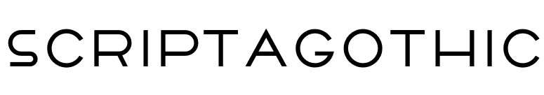 ScriptaGothic font preview