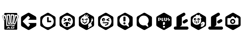 ScrotnigHexes font preview
