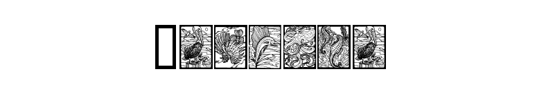 Sealife font preview