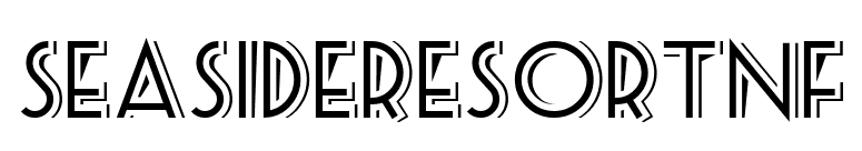 SeasideResortNF font preview