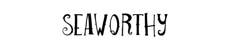 Seaworthy font preview