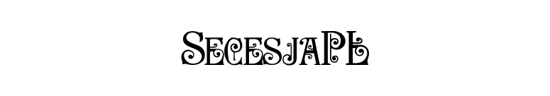 SecesjaPL font preview