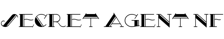 Secret Agent NF font preview