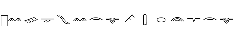 SedimentaryFont font preview