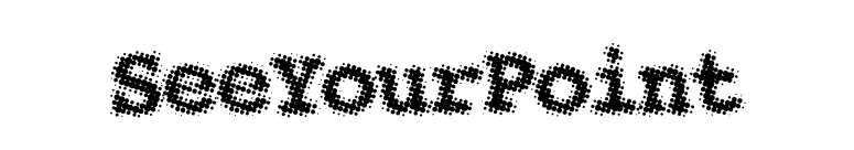 SeeYourPoint font preview