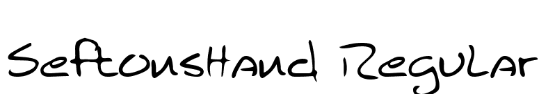 SeftonsHand Regular font preview