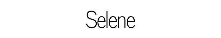 Selene font preview