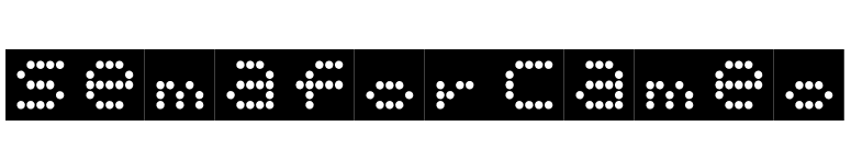 SemaforCameo font preview