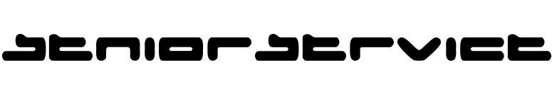 SeniorService font preview