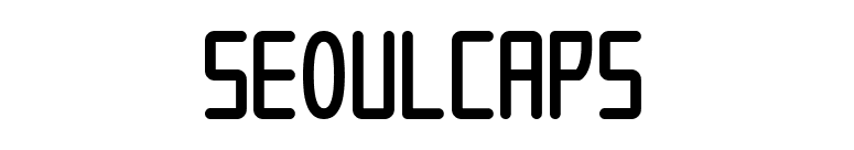 SeoulCaps font preview