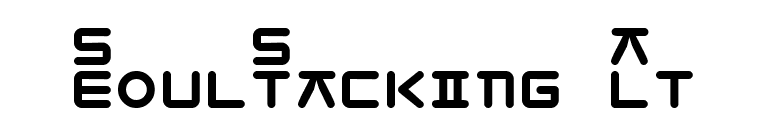 SeoulStacking Alt font preview