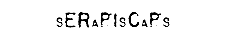 SerapisCaps font preview