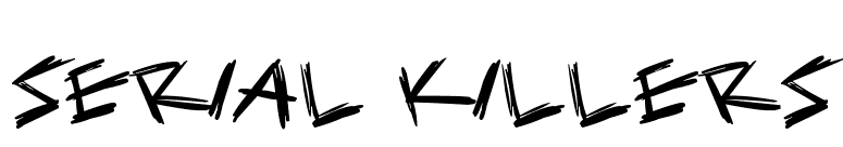 Serial Killers
 font preview