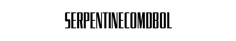 SerpentineComDBol font preview