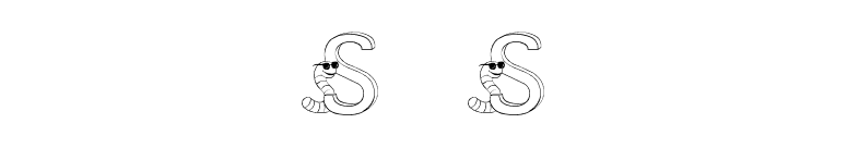Sesame Street font preview
