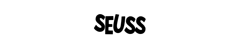 Seuss font preview