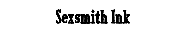 Sexsmith Ink font preview