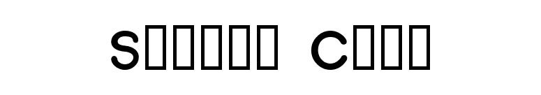 Sezame Caps font preview