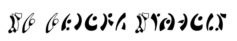 SF Fedora Symbols font preview