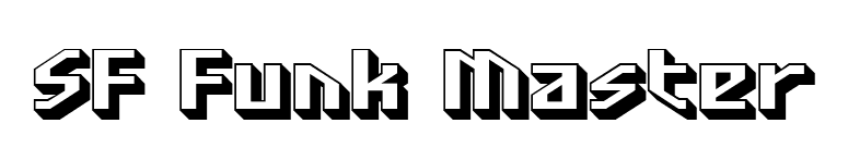 SF Funk Master font preview