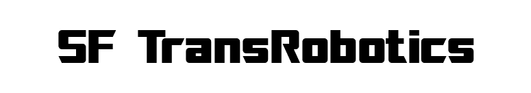 SF TransRobotics font preview