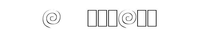 SGCF_Sig font preview